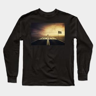 finish line Long Sleeve T-Shirt